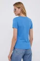 Βαμβακερό μπλουζάκι Tommy Hilfiger μπλε