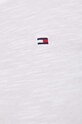 Tommy Hilfiger longsleeve din bumbac WW0WW37861 alb