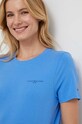 Одяг Футболка Tommy Hilfiger WW0WW37877 блакитний