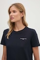Ρούχα Μπλουζάκι Tommy Hilfiger WW0WW37877 σκούρο μπλε