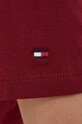 Tričko Tommy Hilfiger WW0WW37877 burgundské