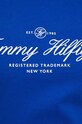 Βαμβακερή μπλούζα με μακριά μανίκια Tommy Hilfiger WW0WW40527 σκούρο μπλε