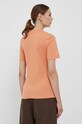 Odzież Calvin Klein Jeans t-shirt bawełniany J20J221429 pomarańczowy