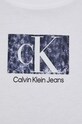 Бавовняна футболка Calvin Klein Jeans J20J221631 білий