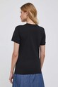 Oblačila Bombažna kratka majica Calvin Klein Jeans J20J221631 črna