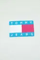 zielony Tommy Jeans t-shirt bawełniany