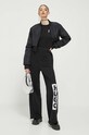 HUGO t-shirt bawełniany 50495095 czarny AW23