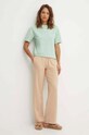 HUGO maglietta lounge 50490593 verde SS25