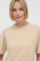 HUGO t-shirt lounge beżowy 50490593