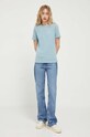 PS Paul Smith t-shirt bawełniany W2R.G799E.L21154 niebieski AW23