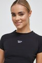 Μπλουζάκι Reebok Classic μαύρο 100073050