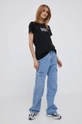 Dkny t-shirt fekete