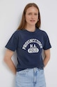 Bavlněné tričko Polo Ralph Lauren námořnická modř 211910137