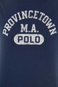 Bavlněné tričko Polo Ralph Lauren 211910137 námořnická modř