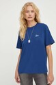 The Mercer Brand tricou din bumbac albastru MEAP233007