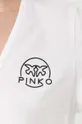 beżowy Pinko t-shirt bawełniany