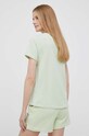 Ρούχα Βαμβακερό μπλουζάκι Pepe Jeans AGNES PL505570.610 πράσινο
