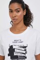 Pepe Jeans t-shirt bawełniany biały PL505594.800