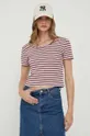 beżowy Pepe Jeans t-shirt Babette