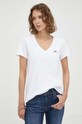 Bavlnené tričko Levi's 2-pak biela A3624.0002