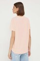 Odzież Roxy t-shirt bawełniany ERJZT05614 różowy