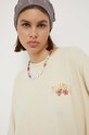 Billabong t-shirt bawełniany EBJZT00205 beżowy