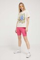Billabong t-shirt EBJZT00190 beżowy AW23