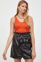 Топ Patrizia Pepe оранжевый 8K0156.K125
