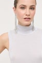 Top Patrizia Pepe sivá 8K0160.K128