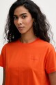 Patrizia Pepe t-shirt in cotone arancione 8M1543.J111