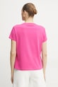 Одежда Хлопковая футболка Patrizia Pepe 8M1543.J111 розовый