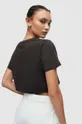 czarny AllSaints t-shirt bawełniany SOPH TEE