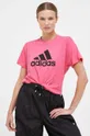 ružová Tričko adidas