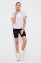 adidas t-shirt bawełniany IM4263 różowy AW23