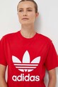 Бавовняна футболка adidas Originals червоний IK4038