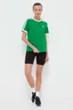 Bavlnené tričko adidas Originals zelená