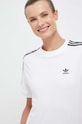 Bavlnené tričko adidas Originals biela IK4050