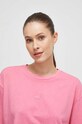 adidas t-shirt bawełniany różowy IK4262