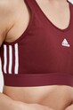 Športová podprsenka adidas IK8320 burgundské