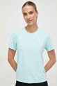 adidas Performance t-shirt do biegania Own the Run regular turkusowy IL4131