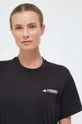 fekete adidas TERREX t-shirt Graphic MTN 2.0