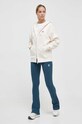 Хлопковая футболка adidas II6078 белый AW23