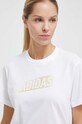 Хлопковая футболка adidas белый II6078
