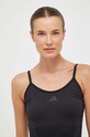 Топ для тренировок adidas Performance IB0684 чёрный