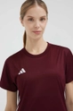 burgundia adidas Performance edzős póló Tabela 23