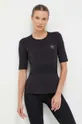 czarny adidas by Stella McCartney t-shirt treningowy TruePurpose Damski