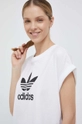 λευκό Βαμβακερό μπλουζάκι adidas Originals