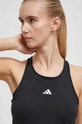 μαύρο Τοπ προπόνησης adidas Performance Techfit Techfit