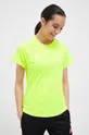 zielony adidas Performance t-shirt treningowy Hilo