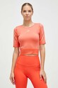 adidas Performance t-shirt treningowy HY3842 pomarańczowy AW23